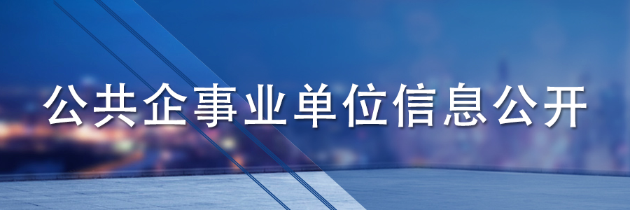 公共企事業(yè)單位信息公開